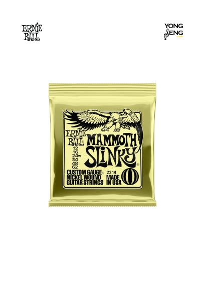 Ernie Ball Slinky Nickel Wound Electric Guitar Strings 12-68