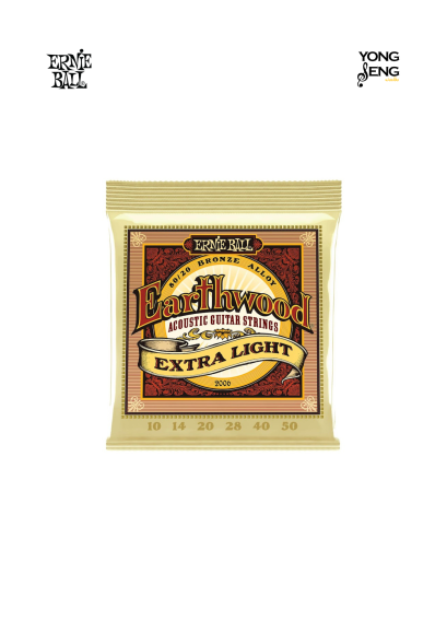 สายกีตาร์โปร่ง Ernie Ball รุ่น Earthwood 80/20 Bronze 10/50