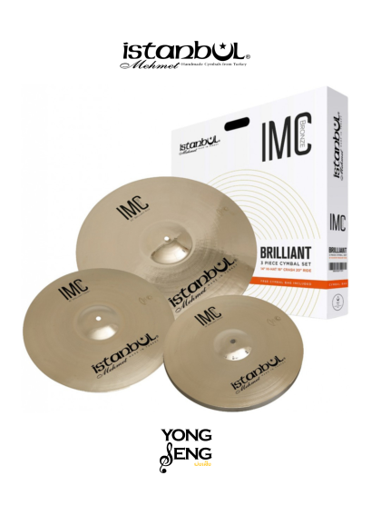 Istanbul Mehmet IMC 3pcs Cymbal Set Brilliant