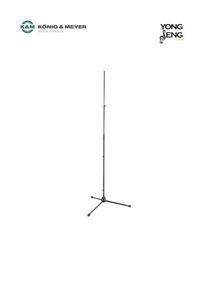 K&amp;M 20150 ขาตั้งไมโครโฟน XL — สีดำ