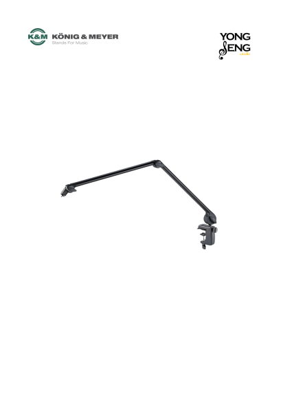 K&M 23865-300-55 Microphone Desk Arm