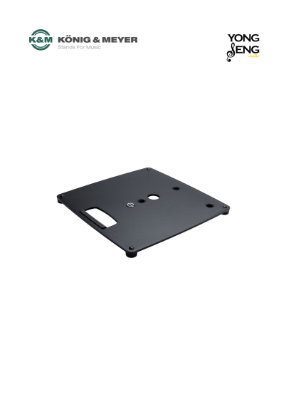K&amp;M 26707-000-56 Base Plate S (3 × M20)