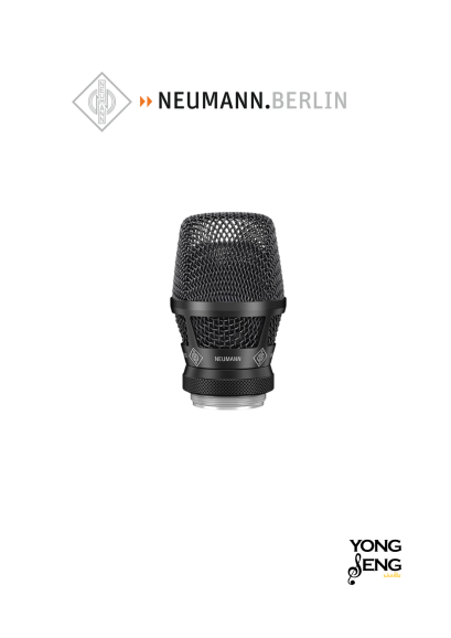 KK 104, 105 U BK - Neumann Capsule for Shure System