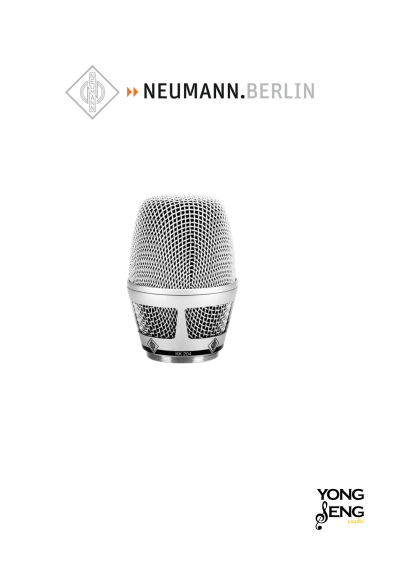 KK 204, 205 NI Neumann Capsule Head