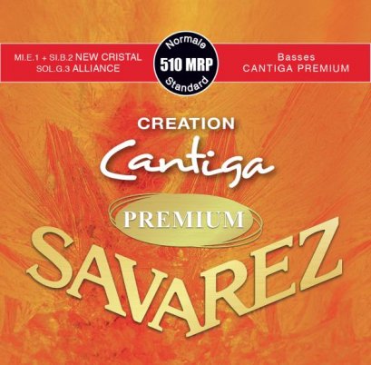 Savarez สายกีตาร์คลาสสิก Cantiga Creation-Prenium  รุ่น 510MRP