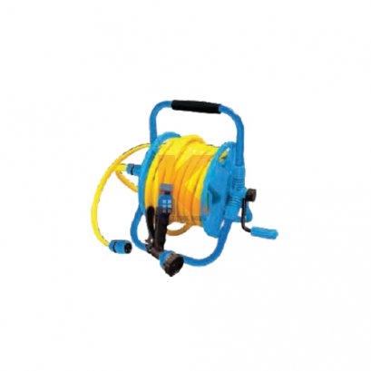 (ชุด) ล้อเก็บสายยาง + ปืนฉีดน้ำ (15 M.) BT6089