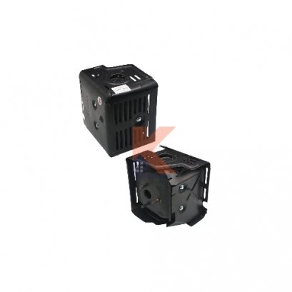 (ชุด) ท่อไอเสีย+ฝาครอบท่อ(ดำ) GX340-390