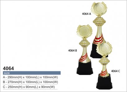 ถ้วยรางพลาสติ รหัส 4064
