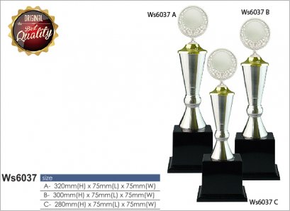 ถ้วยรางวัลซิลเวอร์ รหัส Ws6037