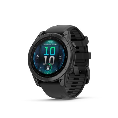 Garmin Fenix E (47 mm, AMOLED) Smartwatch Slate Gray Steel สมาร์ทวอทช์ นาฬิกาอัจฉริยะ