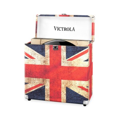 Victrola Vinyl Case UK Flag กระเป๋าสำหรับใส่แผ่นเสียง