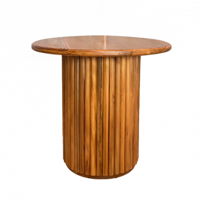 โต๊ะกลมฐานทรงกระบบอก