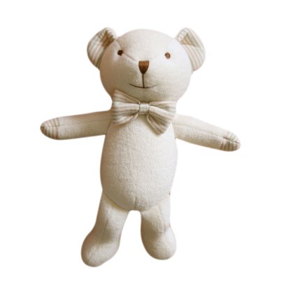ตุ๊กตาหมี ออเเกนิค Baby First Doll -  Lovely Bear 11 inches - John N Tree Organic