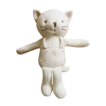 ตุ๊กตาแมวคิดตตี้ ออเเกนิค Baby First Doll - Lovely Kitty 11 inches - John N Tree Organic