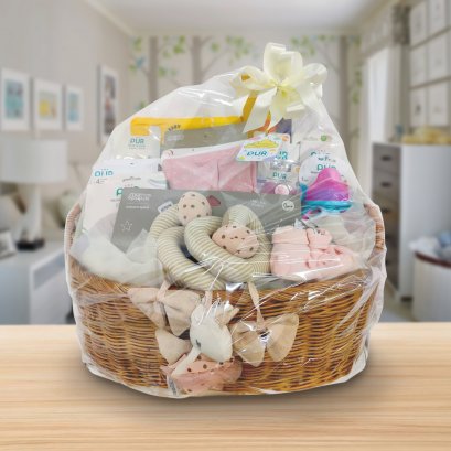 GIFTSET7117: เซตของขวัญ สำหรับเด็กแรกเกิด &quot;Welcome Baby (**จัดส่งเฉพาะใน กทม. ค่าจัดส่งคิดตามระยะทาง**)