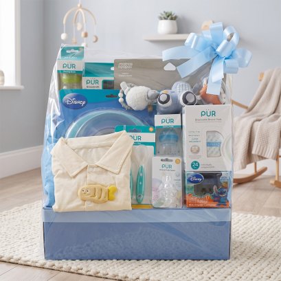 GIFTSET7118: เซตของขวัญ สำหรับเด็กแรกเกิด "Welcome Baby (**จัดส่งเฉพาะใน กทม. ค่าจัดส่งคิดตามระยะทาง**)
