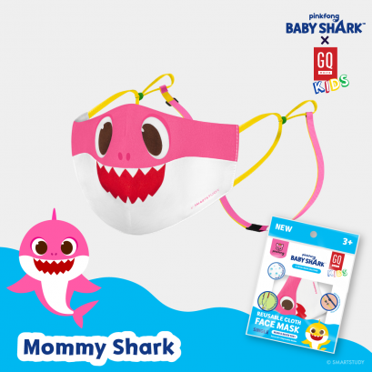 GQWhite™ Kids Mask Pinkfong Baby Shark Pattern Mask(copy)