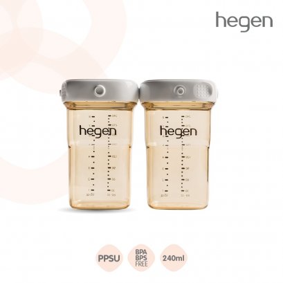 Hegen PCTO 240ml/8oz Breast Milk Storage PPSU (2-pack)