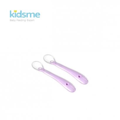 Kidsme ช้อนซิลิโคนแพ็คคู่ Soft Silicone Spoon (2pcs)