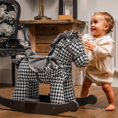 Dazzle & Jet Rocking Horse