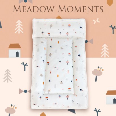 Minikind เบาะรองเปลี่ยนผ้าอ้อม Changing Mat - Meadow Moments