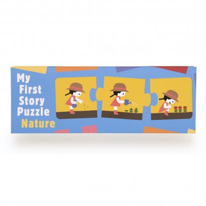 จิ๊กซอว์เรื่องราว ลายธรรมชาติ My First Story Puzzle: Nature แบรนด์ Mudpuppy