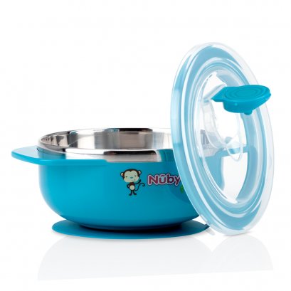 Stainless Steel Suction Bowl - Nuby