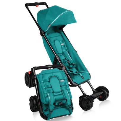 (ตัวโชว์) รถเข็นเด็ก สี Teal แบรนด์ Omnio