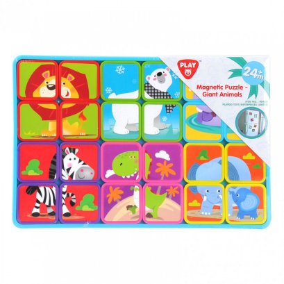 PLAYGO MAGNETIC PUZZLE - 3 ASSORTED ( 90403 x 8 PCS)