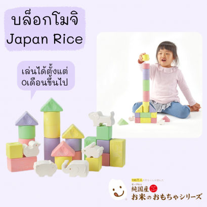 บล็อคตัวต่อ Rice Zoo Block แบรนด์ Mochi Japanese Rice Toy