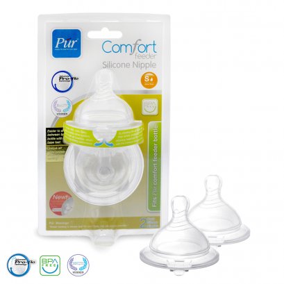 จุกนม Pur Comfort feeder แพ็ค 2