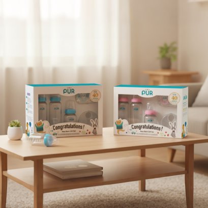 กล่องของขวัญสำหรับเด็กแรกเกิด PUR Baby Box Set (New Born Gift Set)