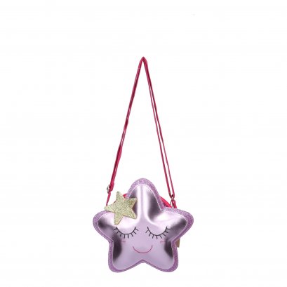 SATI - กระเป๋าสะพายรูปดาว สีม่วง - T. BALLOON BAG