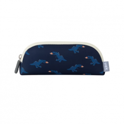 ถุงดินสอ รุ่น Shell &quot;ไดโนเสาร์&quot; สีน้ำเงิน