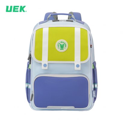 กระเป๋านักเรียน รุ่น Addict สีฟ้า 15" (XL)
