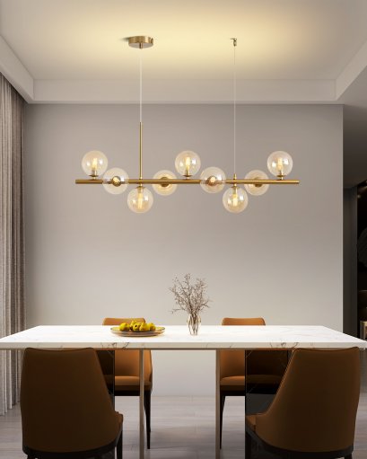 โคมไฟช่อ สไตล์ทรงยาว QT21-HP09