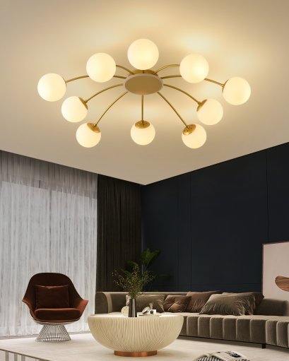 โคมไฟช่อ รุ่น 1027-5+5