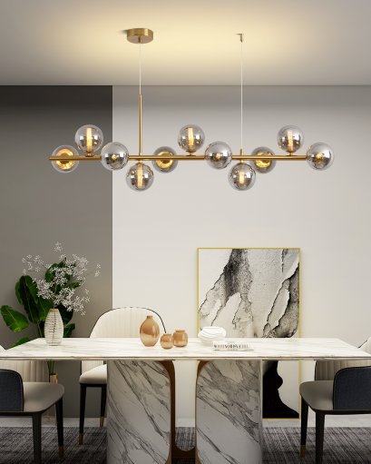 โคมไฟช่อ สไตล์ทรงยาว QT21-SM11