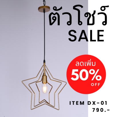 ไฟห้อย รูปดาว DX-01 show