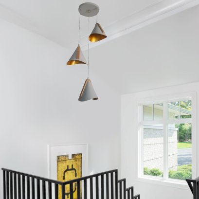 โคมไฟห้อยต่างระดับ 507-3WH+WD