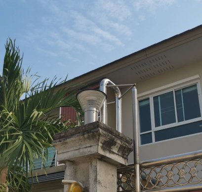 ไฟโซลาร์  garden light  JH-1401 สีสแตนเลส