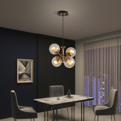 โคมไฟช่อ  6317-4