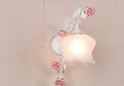 โคมไฟกิ่งติดผนัง ทรงช่อดอกไม้ รุ่น 21009-1W