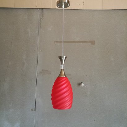 *ลดต่ำกว่าทุน* โคมไฟแขวน 1089-R  **มีโอกาสแก้วซีด**(copy)