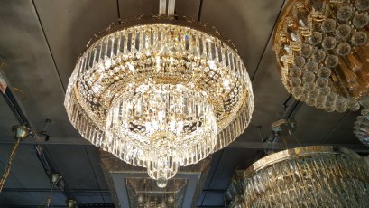 โคมไฟถาด สีทอง 99825/800