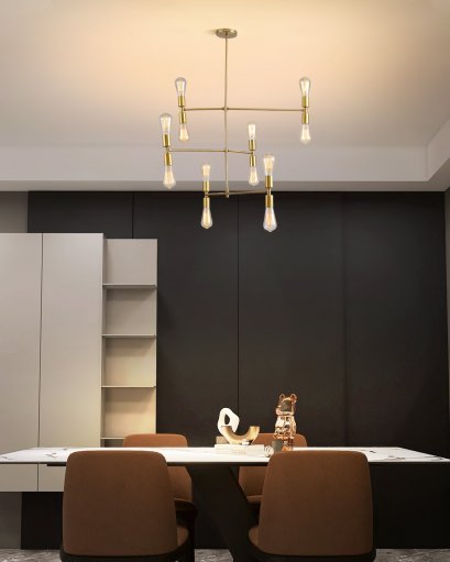 *หลุดQC*ไฟช่อ รุ่น 3060  แถมหลอดไฟ LED วินเทจ 4วัตต แสงเหลืองครบชุด  แก้ว G80 G95 ST64  อย่างใดอย่างหนึ่ง