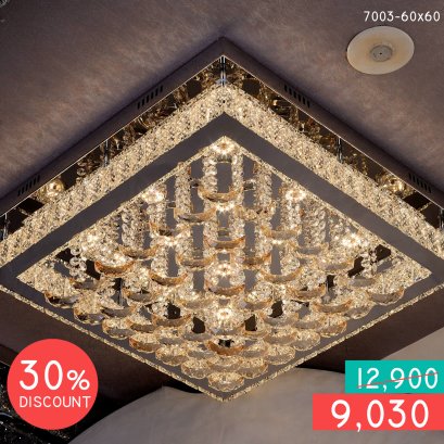 【SALEตัวสุดท้ายLAST STOCK】โคมไฟถาด 7003-600*600