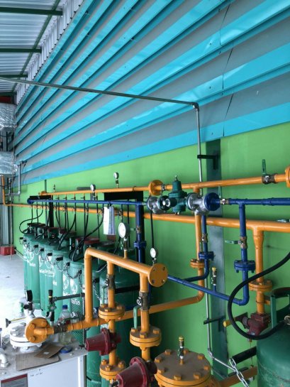 งานระบบแก๊ส ระบบเซฟตี้แก๊ส