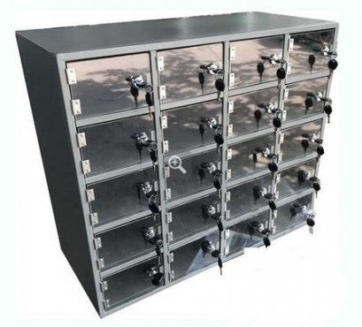 ตู้เก็บของ 20 ช่อง แบบมีกุญแจล็อค