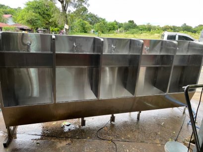 โถปัสสาวะชาย แบบกั้น 5 ช่อง